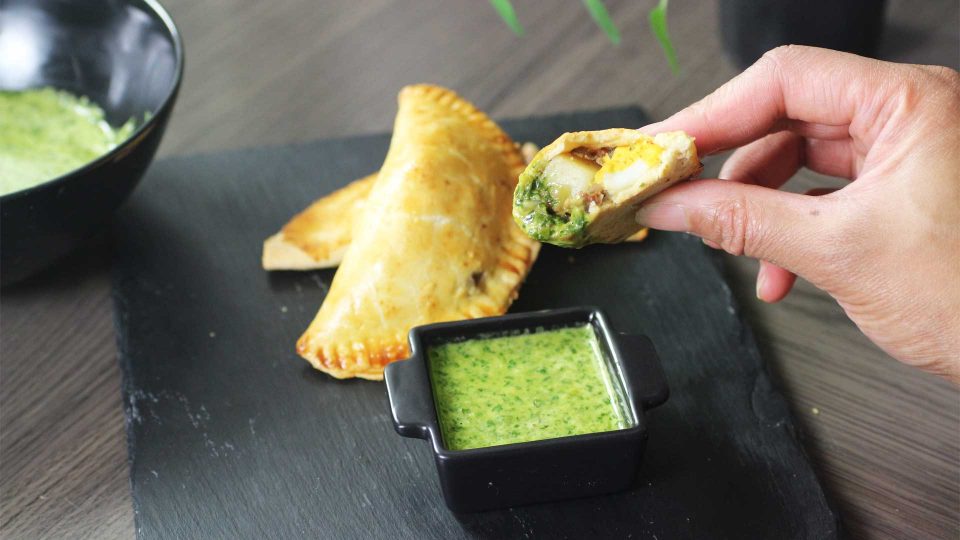 Chimichurri saus is een Argentijnse Salsa ideaal voor vlees en empanadas